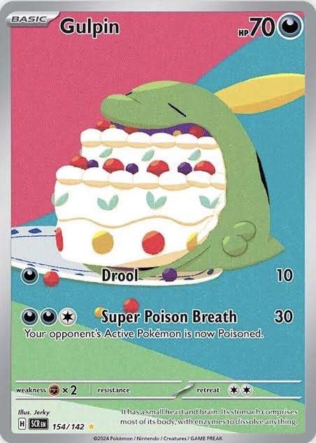 Gulpin Illustration Rare